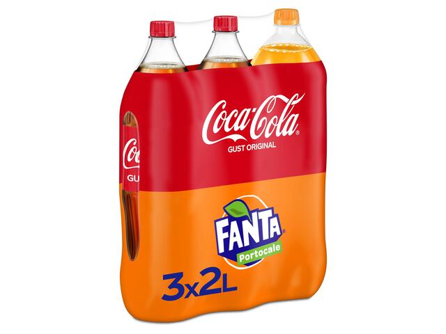 Bautura racoritoare carbogazoasa Coca – Cola 2L