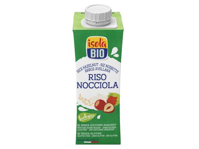 Bautura Eco din orez si alune fara gluten 250ml Isola Bio