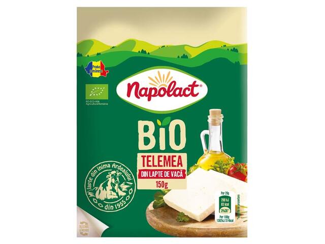 Telemea Bio Din Lapte De Vaca 150G Napolact