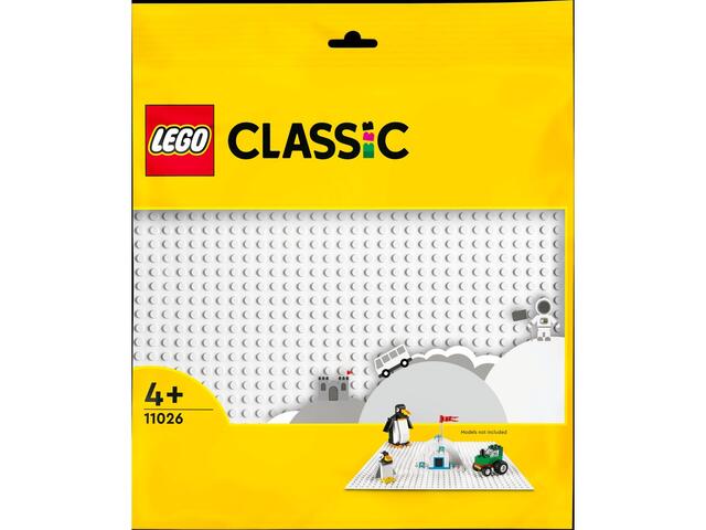 LEGO Classic Placa de baza alba 11026