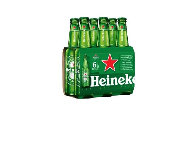 Bere sticla Heineken 0.33L/6 pack