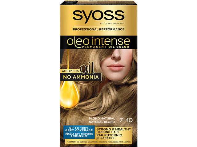 Vopsea de par Syoss oleo intense 7-10 blond natural