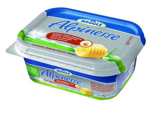 Amestec lactat tartinabil Alpinesse cu sare 250 g Meggle