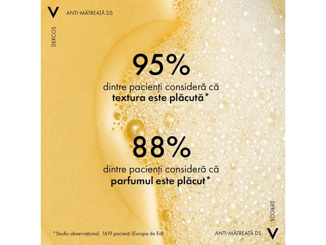 VICHY DERCOS SAMPON ANTIMATREATA PENTRU PAR NORMAL SI GRAS 390ML