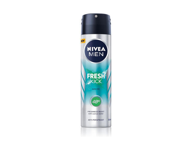 Antiperspirant spray Nivea Fresh Kick, 150ml