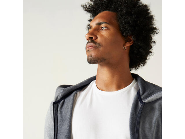 Hanorac cu fermoar 100 Fitness Gri Bărbați  - XXL