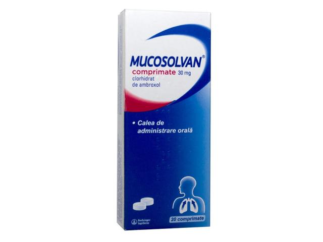 MUCOSOLVAN 30MG X 20CPR