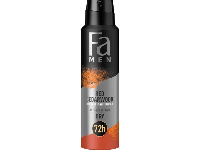 Deodorant Antiperspirant Spray Fa Men Red Cedarwood 150ML