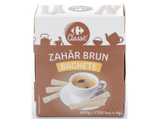 Zahar Brun Baghete, Carrefour Classic, 400G