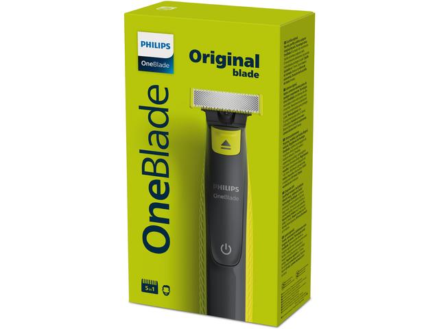 Aparat De Tuns Barba Philips Oneblade Qp2721/20, Pieptene Reglabil 5 In 1, Reincarcabil