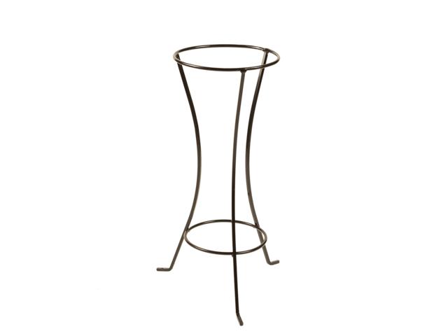 Suport tip amfora, inaltime 50 cm, fier forjat, negru
