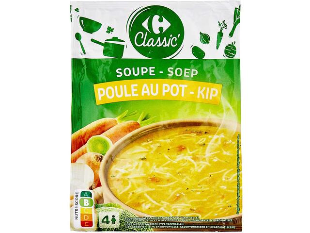 Supa Deshidratata Pui 72G Carrefour Classic