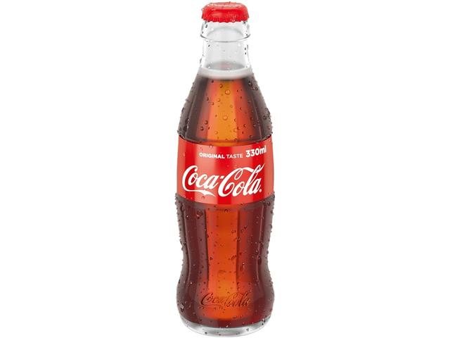 COCA COLA 0,33L STICLA