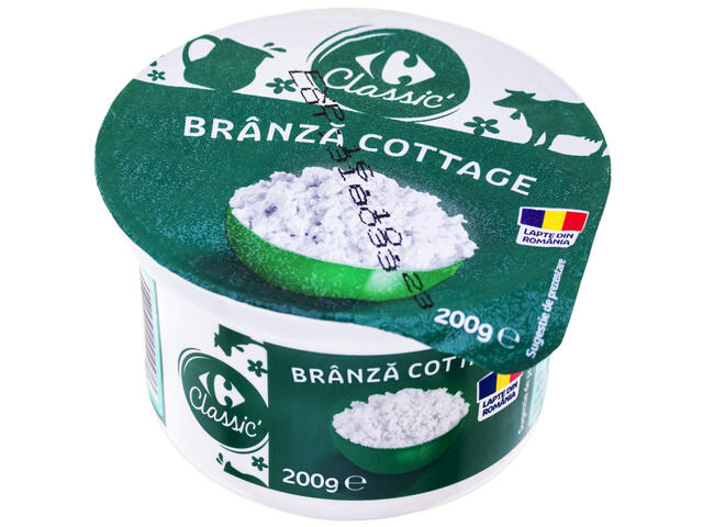 Perle de banza de vaca cu smantana 200 gr. Carefour Classic