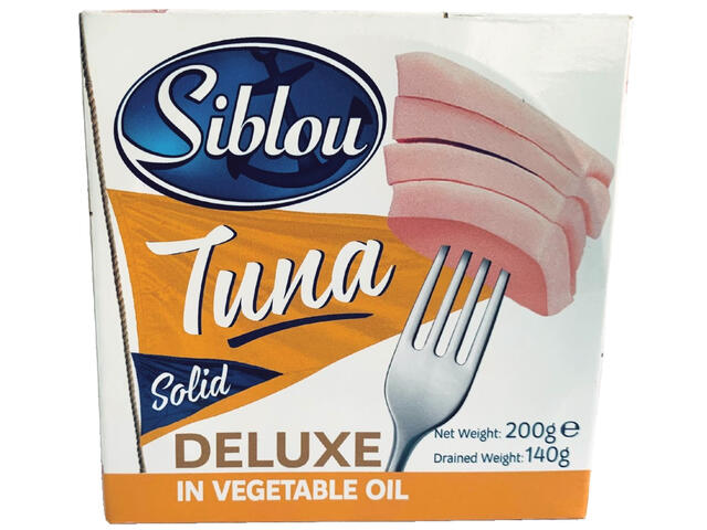 Ton in ulei vegetal Siblou Deluxe 200g