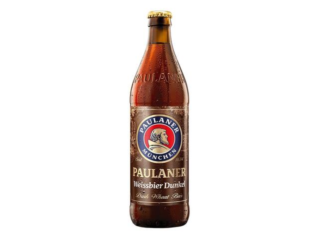 Bere Paulaner Weissbier Dunkel 5, 3% alc. sticla 50 CL