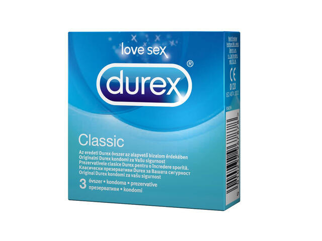 Prezervative Durex Clasic 3 bucati