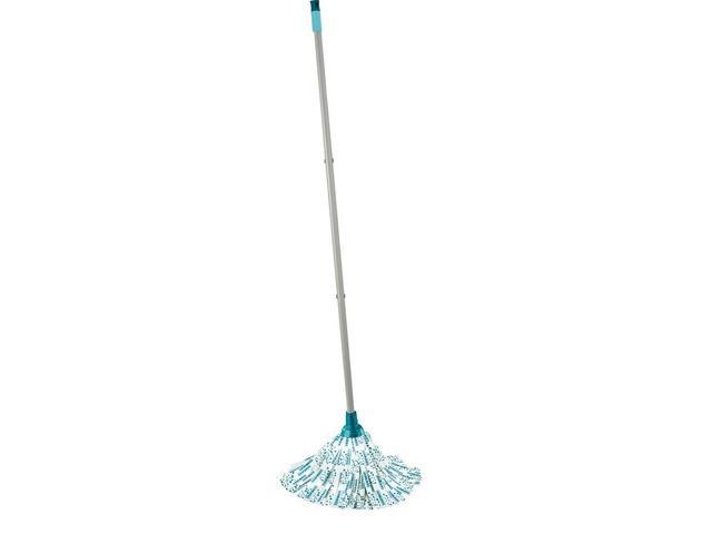 Mop Classic Leifheit, aluminiu/vascoza, 27 cm, Multicolor