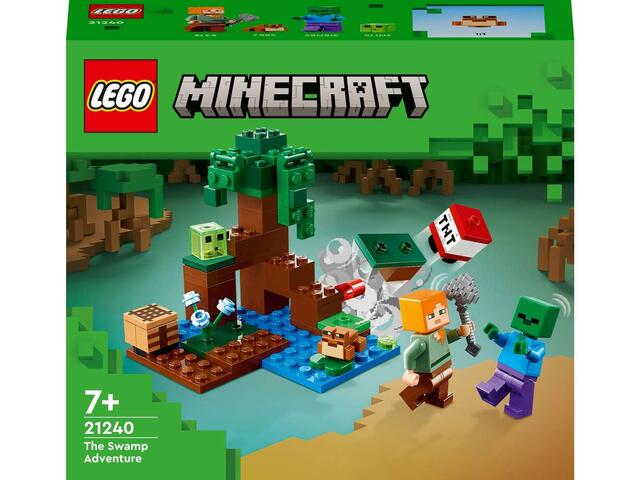 LEGO Minecraft Aventura in mlastina 21240