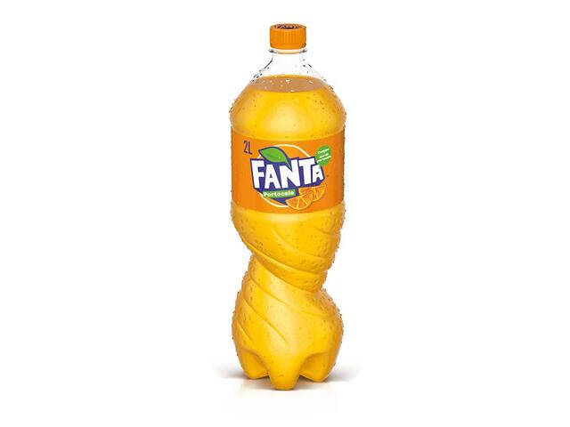 Bautura carbogazoasa Fanta Portocale, 2 l