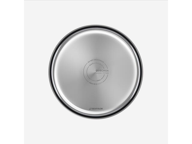 Farfurie de camping mărime normală mărimea L din oțel inoxidabil, Ø19cm