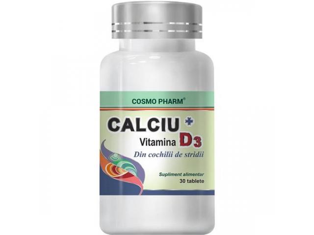 Calciu D3 30cp - COSMO PHARM