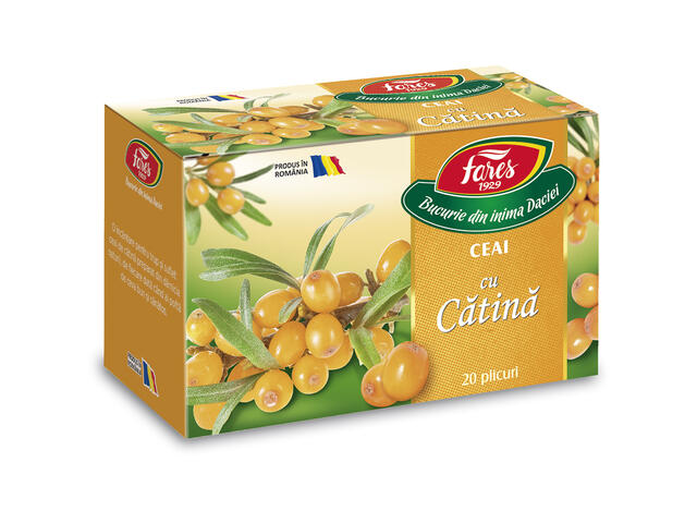 Ceai cu catina Fares 20 pliculete 40g