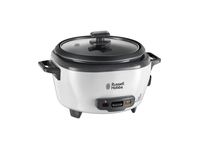 Aparat de gatit orez Russell Hobbs Medium 27030-56 300 W 1.4 L mentinere automata la cald alb/negru