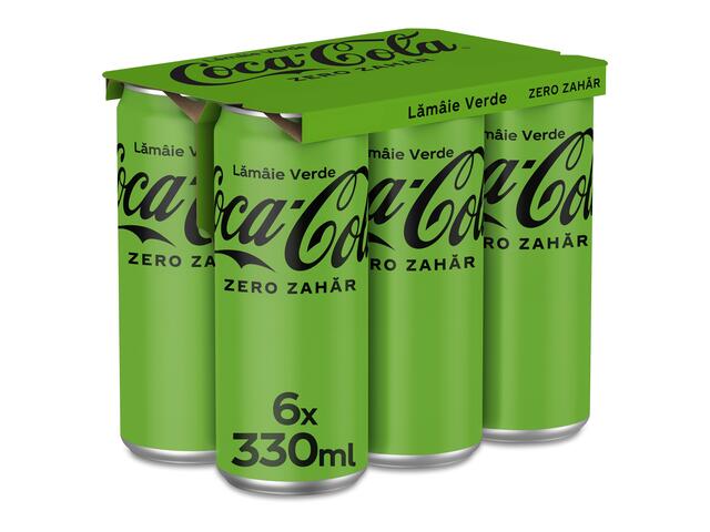 Coca-Cola Lamaie Verde Zero Zahar 0.33L