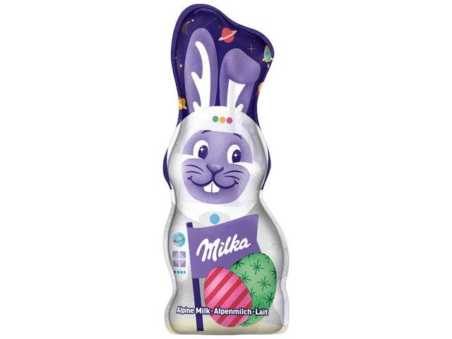 Milka Ciocolapa Cu Lapte Alpin Figurina Iepuras 45G