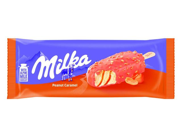Inghetata Cu Alune Si Caramel 90 Ml Milka