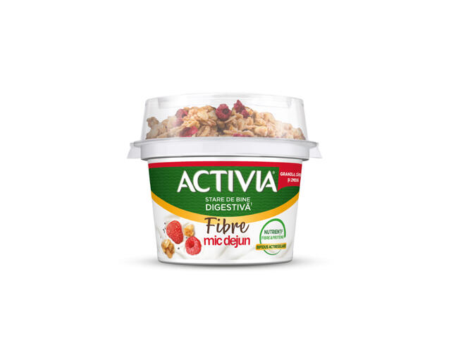 Iaurt Mic Dejun Cereale Fructe Rosii 165G Activia
