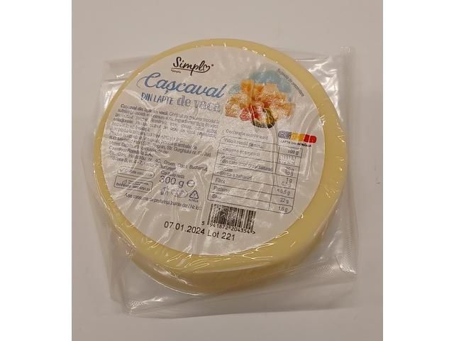 Cascaval Lapte Vaca 300g Simpl