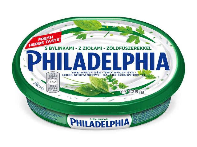 Crema de Branza cu Verdeata 125g Philadelphia