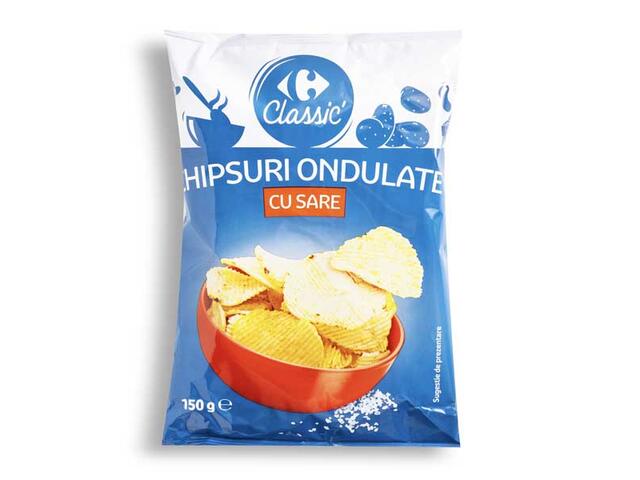CHIPS ONDULAT SARE 150G CRF CL