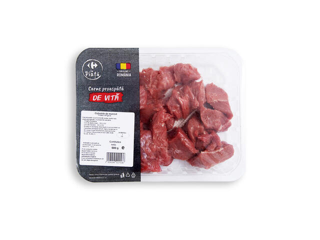 Cubulete de manzat,Carrefour La Piata 500g