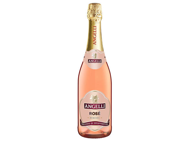 Vin spumant roze sec Angelli, Rose de Noires 0.75 l