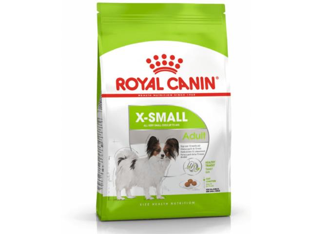 Hrana uscata pentru caini Royal Canin X-Small Adult 1.5 kg