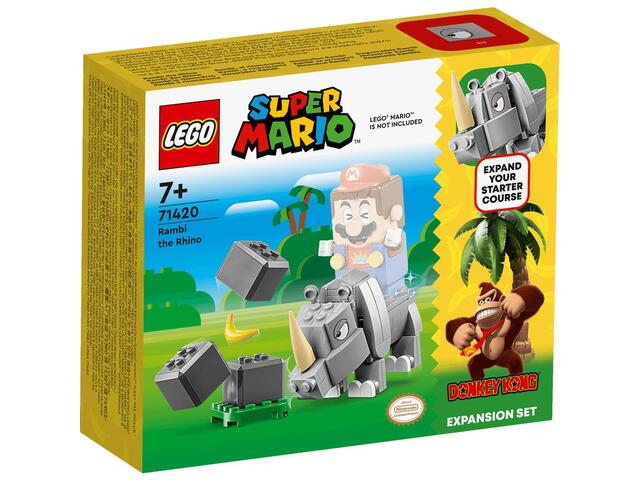 LEGO Super Mario Set de extindere Rinocerul Rambi 71420