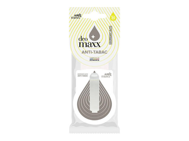 Odorizant auto fiola DeoMaxx Airmaxx, Anti-tabac
