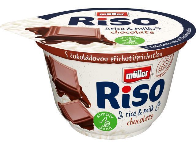 Riso desert de orez cu lapte si ciocolata 200 g