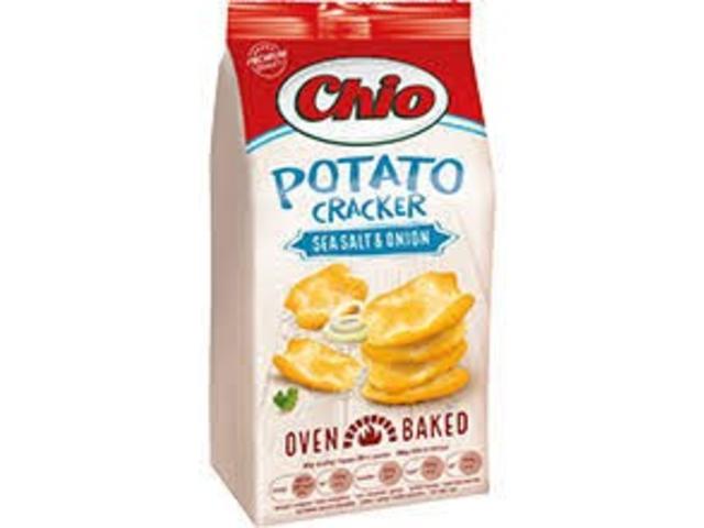 CHIO CRACKERS 90GR  POTATO SEA SALT