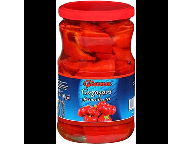 Gogosari Sferturi In Otet 680G Giana