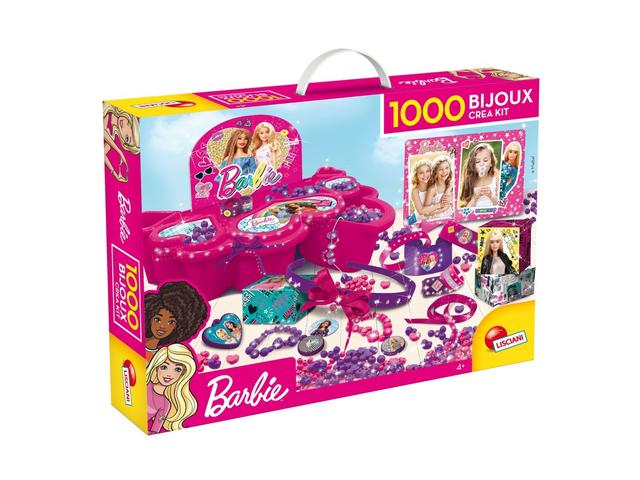 Kit de creatie 1000 bijuterii Lisciani Barbie, Multicolor