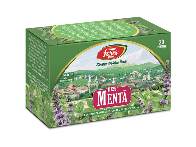 Ceai de Menta Fares 20 pliculete, 20g