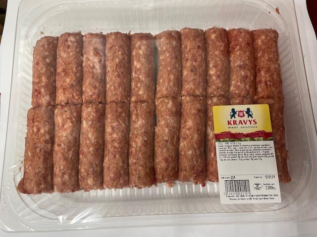 Mici de porc si vita 2 Kg