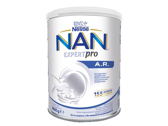 Formula De Lapte Praf Nestle  Nan A.R.- Antiregurgitatii, De La Nastere, 800G