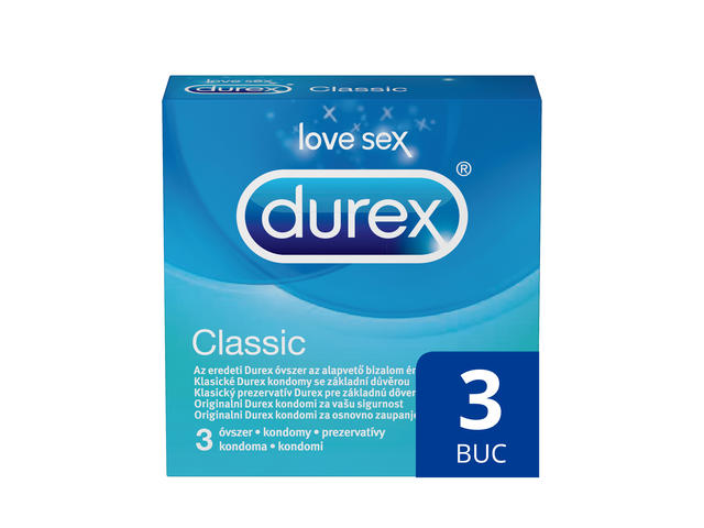 DUREX CLASIC PREZERVATIV 3BUC