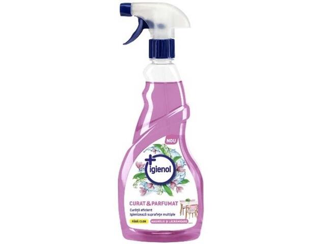 Detergent universal pentru suprafete multiple cu magnolie si lacramioare 0.75l Igienol