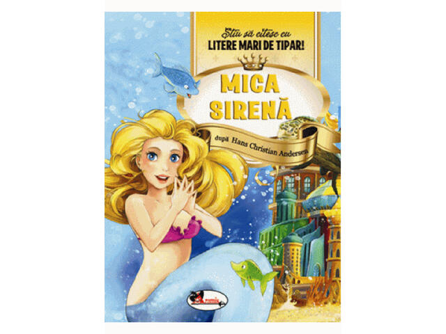 Litere Mari  Mica Sirena